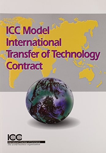 Cover for ICC model international technology transfer contract