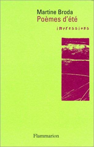 Cover for Poèmes d'été