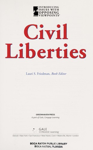 Cover for Civil liberties