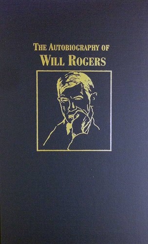 Cover for Autobiography of Will Rogers