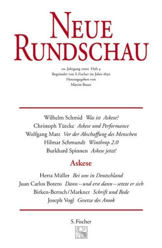 Cover for Neue Rundschau, H.3, Buddenbrooks nach 100 Jahren