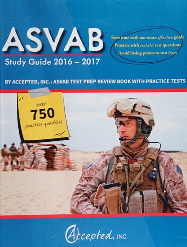 Cover for ASVAB study guide 2016-2017