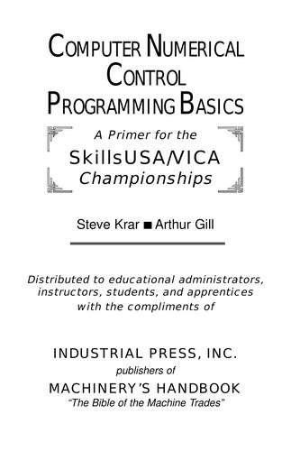 Cover for CNC Programming Basics