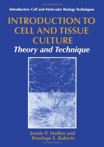Cover for Introduction to cell and tissue culture
