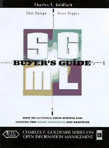 Cover for SGML buyer's guide