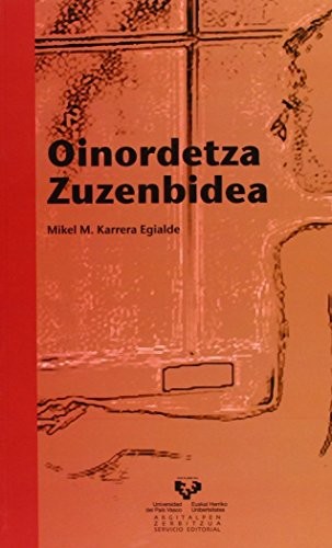 Cover for Oinordetza zuzenbidea