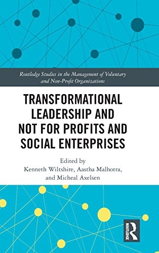 Cover for Transformational Leadership and Not for Profits and Social Enterprises