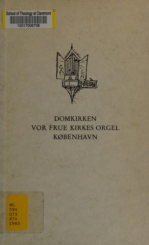 Cover for Domkirken Vor Frue kirkes orgel
