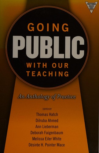 Cover for Going public with our teaching