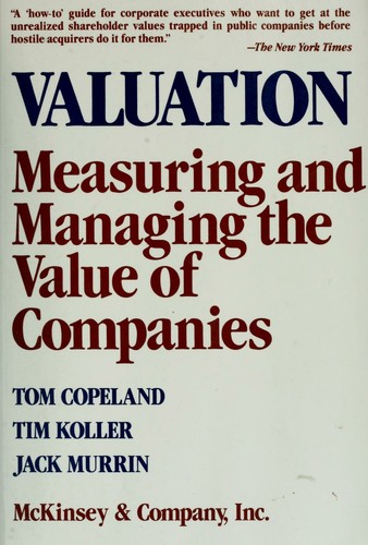 Cover for Valuation