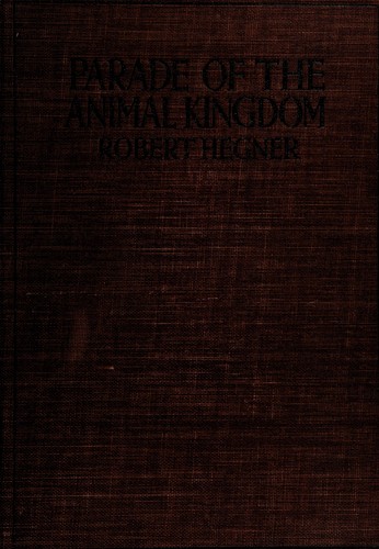 Cover for Parade of the animal kingdom