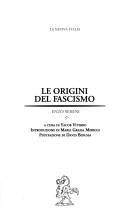 Cover for Le origini del fascismo