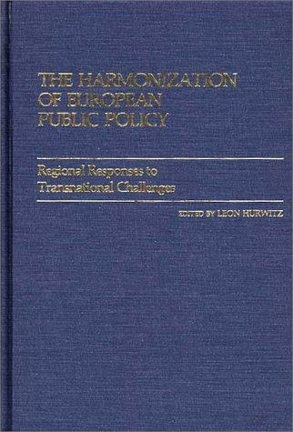 Cover for The Harmonization of European public policy