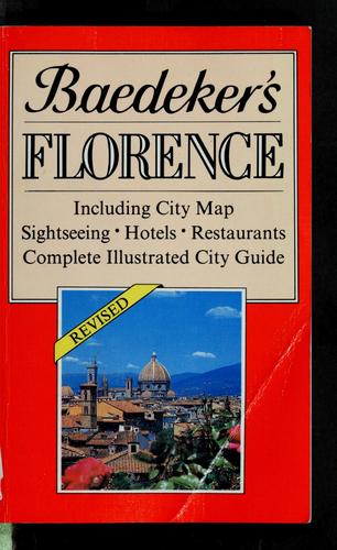 Cover for Baedeker's Florence