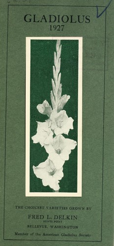 Cover for Gladiolus