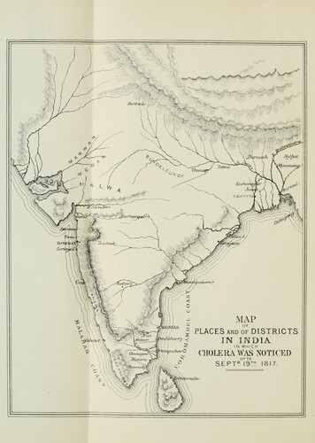 Cover for Annals of cholera