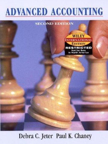 Cover for Advanced accounting