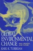 Cover for Global environmental change