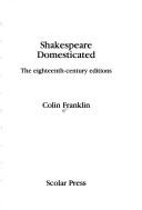 Cover for Shakespeare domesticated