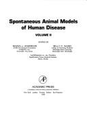 Cover for Spontaneous Animal Models of Human Disease, Volume II