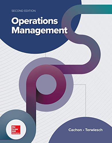 Cover for Operations Management