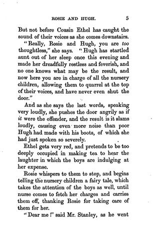 Cover for Rosie and Hugh; or, Lost and found