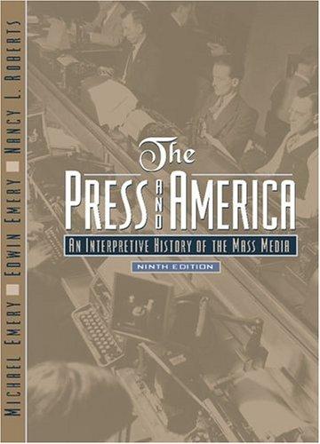 Cover for The press and America
