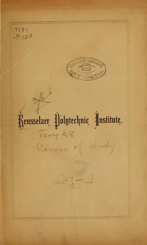 Cover for [Curriculum and courses of study
