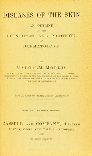 Cover for Diseases of the skin