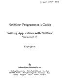 Cover for Netware Programmer's Guide