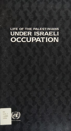 Cover for Life of Palestinian Under Israeli Occupation