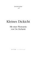 Cover for Kleines Dickicht