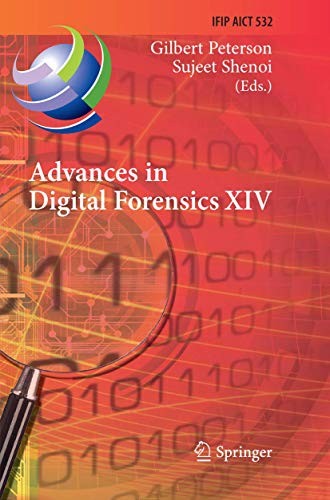 Cover for Advances in Digital Forensics XIV