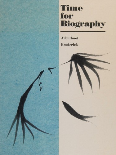 Cover for TIME FOR BIOGRAPHY