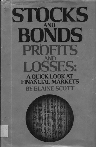 Cover for Stocks and bonds, profits and losses