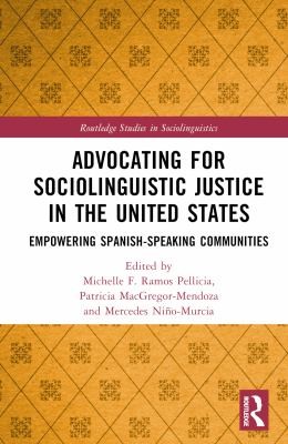 Cover for Advocating for Sociolinguistic Justice in the United States