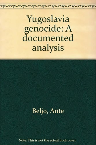 Cover for Yugoslavia genocide