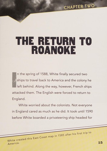 Cover for Mystery of the Roanoke Colonists (Mysteries of History)