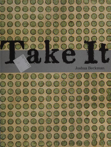 Cover for Take it