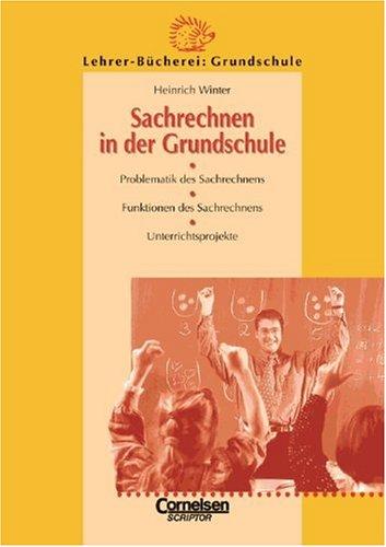 Cover for Sachrechnen in der Grundschule.