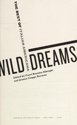 Cover for Wild dreams