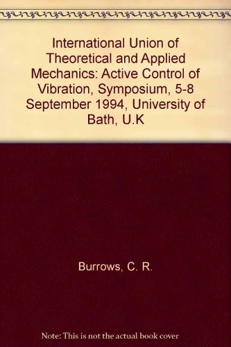 Cover for The Active Control of Vibration