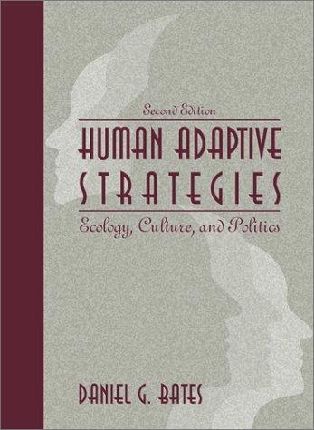 Cover for Human adaptive strategies