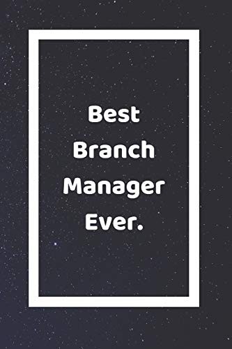 Cover for Best Branch Manager Ever