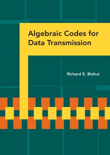 Cover for Algebraic Codes for Data Transmission