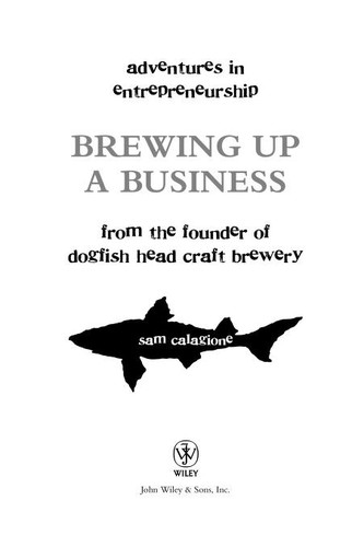Cover for Brewing Up a Business