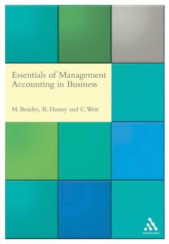 Cover for Essentials of Management Accounting in Business