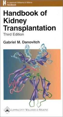 Cover for Handbook of Kidney Transplantation (Books)