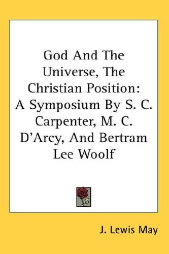 Cover for God And The Universe, The Christian Position