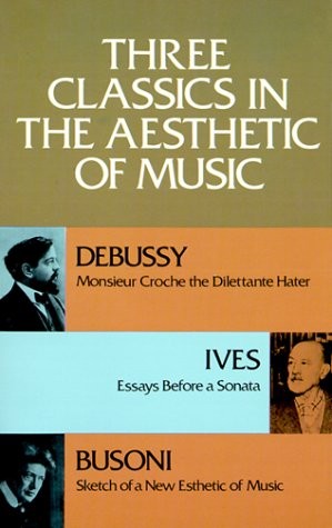 Cover for Three Classics in the Aesthetic of Music